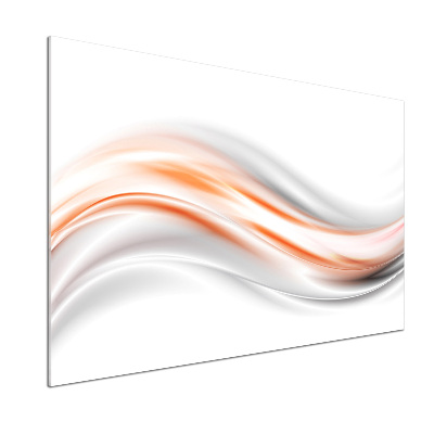 Pannello retrocucina con motivo a onde astratte