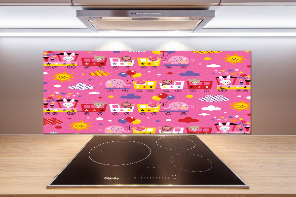 Pannello paraschizzi cucina con motivo 