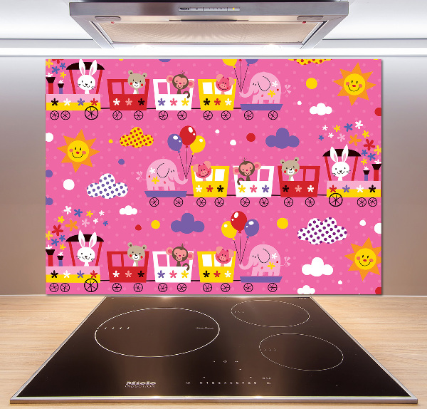 Pannello paraschizzi cucina con motivo 