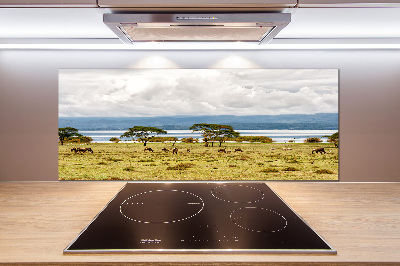 Pannello retrocucina con stampa Lago Naivasha