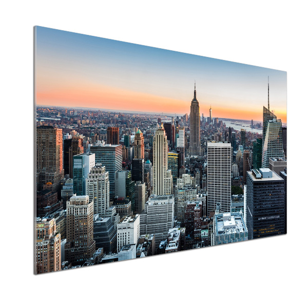 Pannello retrocucina con motivo New York