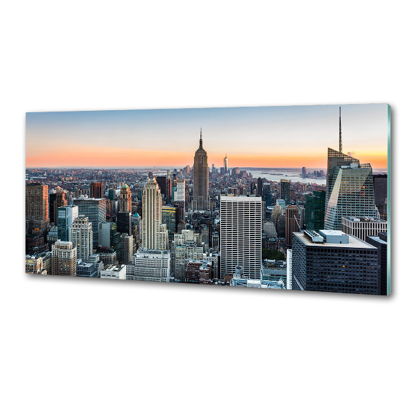 Pannello retrocucina con motivo New York