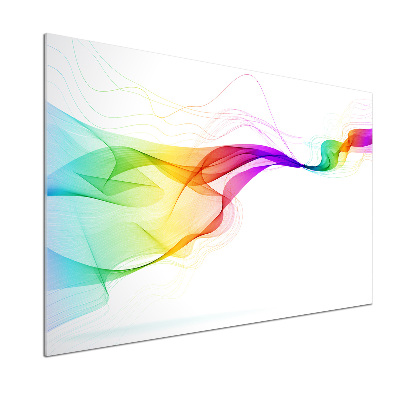 Pannello paraschizzi cucina con motivo astratto colorato