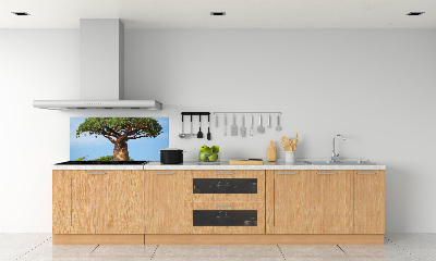 Pannello retrocucina con motivo Baobab