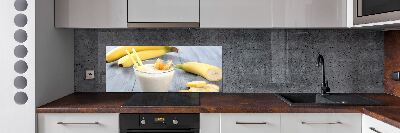 Rivestimento parete cucina con motivo Cocktail alla banana
