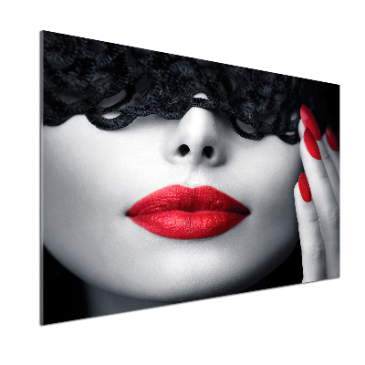 Pannello paraschizzi cucina con motivo a pizzo