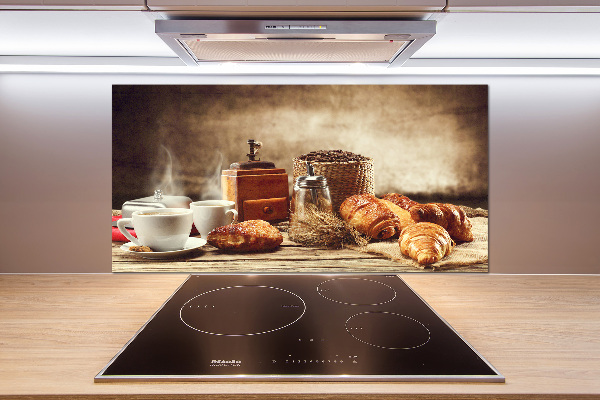 Rivestimento parete cucina con motivo Colazione per area cucina