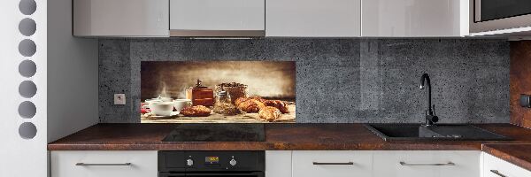 Rivestimento parete cucina con motivo Colazione per area cucina