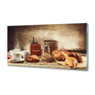 Rivestimento parete cucina con motivo Colazione per area cucina
