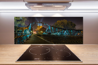 Pannello paraschizzi cucina con stampa del Ponte degli Innamorati