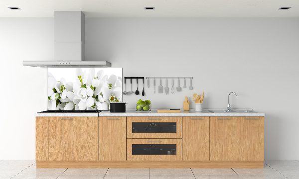 Rivestimento parete cucina con motivo Bucaneve