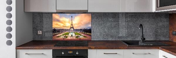 Pannello retrocucina con stampa della Torre Eiffel di Parigi