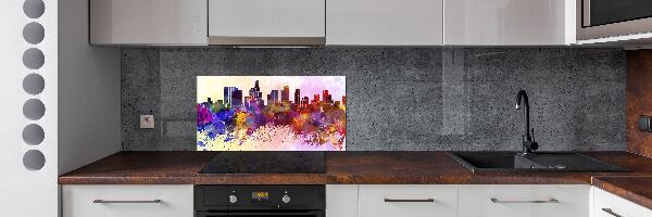 Rivestimento parete cucina con finitura Colori di Los Angeles