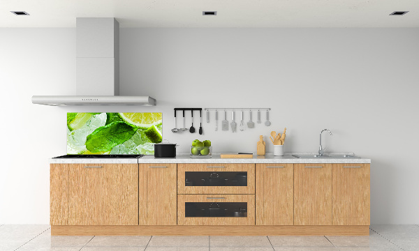 Rivestimento parete cucina in finitura lime con effetto ghiaccio