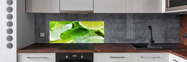 Rivestimento parete cucina in finitura lime con effetto ghiaccio
