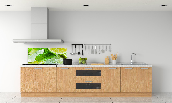 Rivestimento parete cucina in finitura lime con effetto ghiaccio