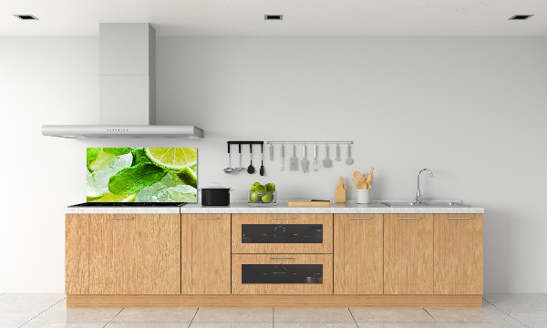 Rivestimento parete cucina in finitura lime con effetto ghiaccio