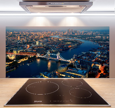 Pannello retrocucina con stampa panoramica di Londra vista dall'alto