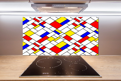 Pannello retrocucina con motivo astratto