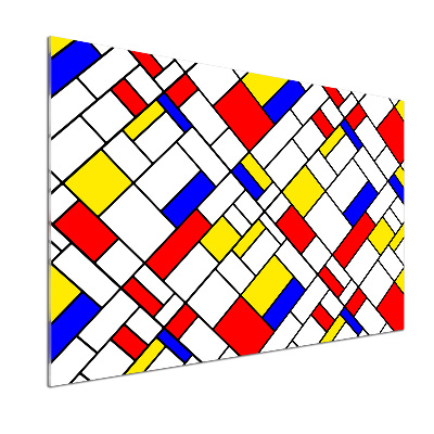 Pannello retrocucina con motivo astratto