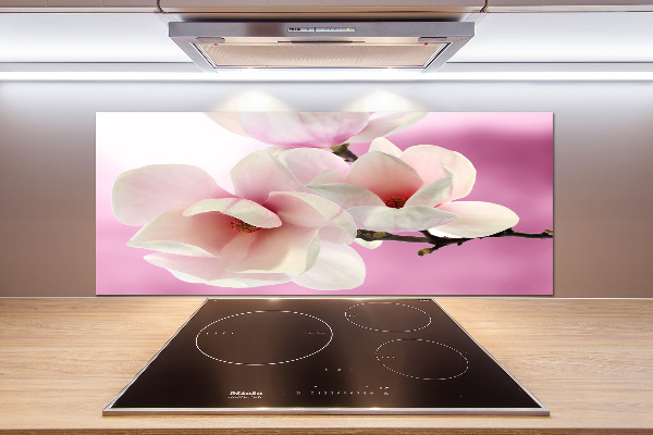 Pannello retrocucina in finitura magnolia