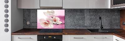 Pannello retrocucina in finitura magnolia