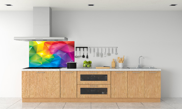 Pannello paraschizzi cucina con motivo astratto