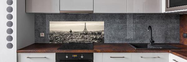 Pannello paraschizzi cucina con stampa della Torre Eiffel di Parigi