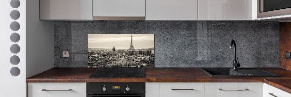 Pannello paraschizzi cucina con stampa della Torre Eiffel di Parigi