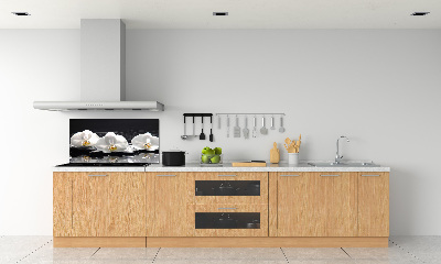 Pannello retrocucina con motivo orchidea