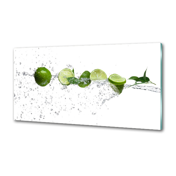 Pannello retrocucina in finitura Calce e Acqua