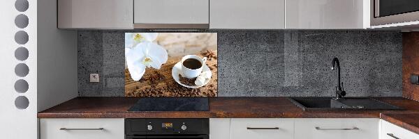 Pannello retrocucina con stampa raffigurante una tazza di caffè