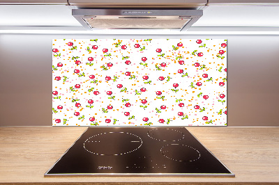 Pannello retrocucina con motivo di ciliegie