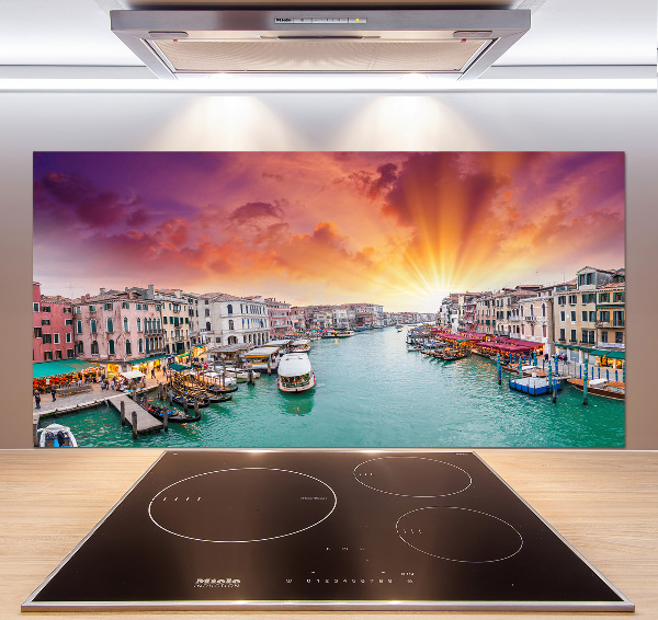 Pannello retrocucina con motivo Venezia