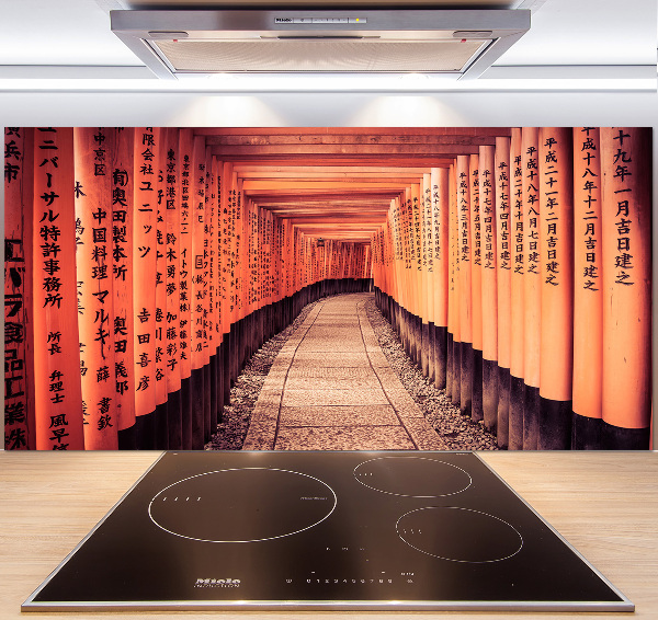Pannello retrocucina con motivo Kyoto Gates
