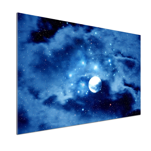 Rivestimento parete cucina con motivo Luna piena