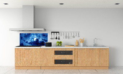 Rivestimento parete cucina con motivo Luna piena
