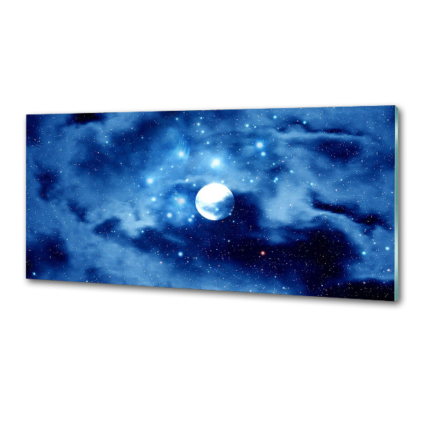 Rivestimento parete cucina con motivo Luna piena