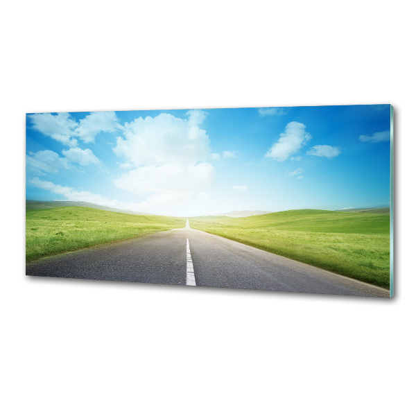 Rivestimento parete cucina con motivo 