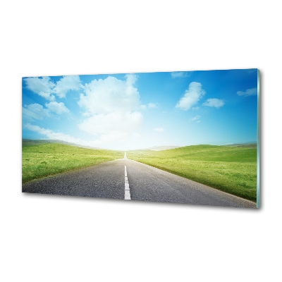 Rivestimento parete cucina con motivo 