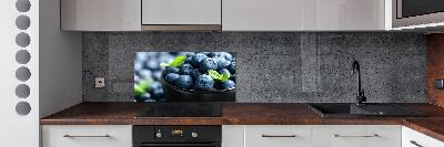 Rivestimento parete cucina con motivo Frutti di bosco