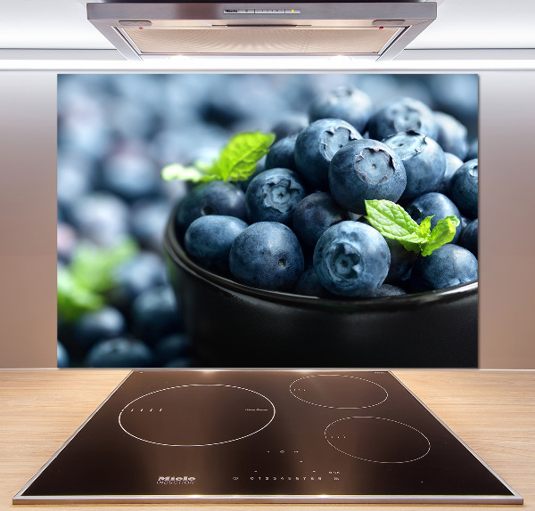 Rivestimento parete cucina con motivo Frutti di bosco