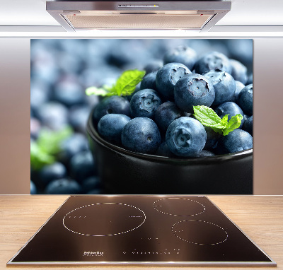 Rivestimento parete cucina con motivo Frutti di bosco