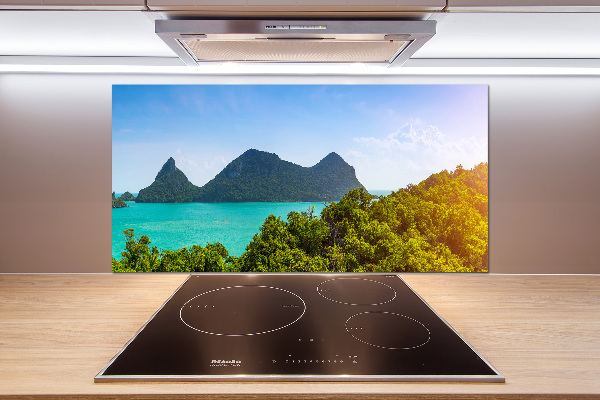 Pannello retrocucina con decoro Panorama Thailand