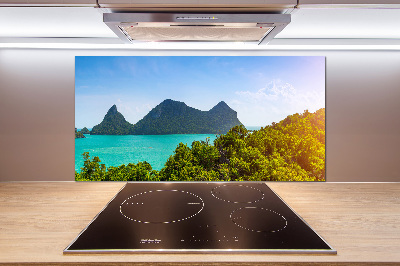 Pannello retrocucina con decoro Panorama Thailand