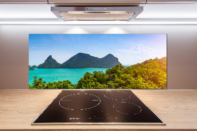Pannello retrocucina con decoro Panorama Thailand
