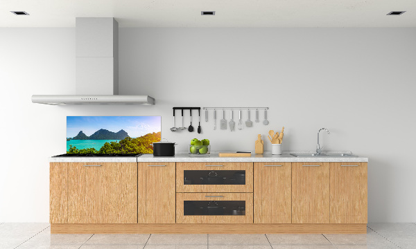 Pannello retrocucina con decoro Panorama Thailand