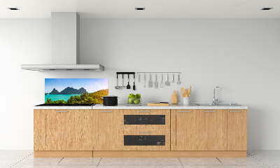 Pannello retrocucina con decoro Panorama Thailand
