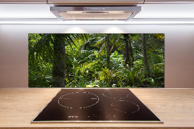 Pannello retrocucina con stampa Foresta tropicale