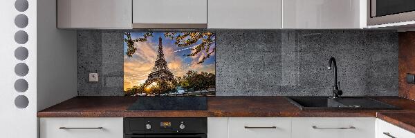 Pannello paraschizzi cucina con stampa della Torre Eiffel di Parigi